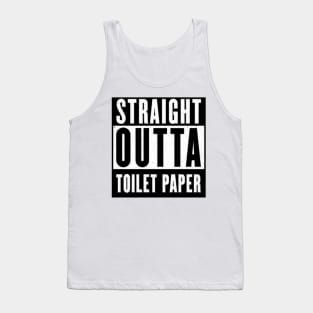 straight outta toilet paper Tank Top